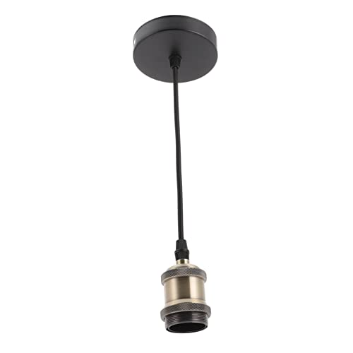 HOLIDYOYO Vintage Deckenlampe mit Aufhängung Robuste Alu Halterung mit Hanfseil für Wohnzimmer Küche Bars und Stilvolle Rostfreie Lampenfassung für Moderne Innenräume HOLIDYOYO Vintage Deckenlampe mit Aufhängung Robuste Alu Halterung mit Hanfseil für Wohnzimmer Küche Bars und Stilvolle Rostfreie Lampenfassung für Moderne Innenräume von HOLIDYOYO
