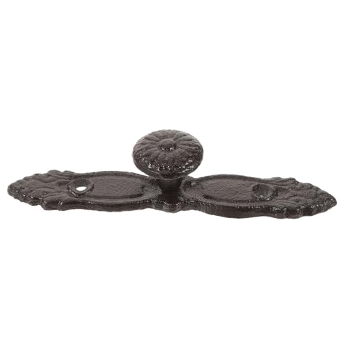 HOLIDYOYO Vintage Gusseisen Möbelgriff Schrankgriff Robust für Kommode und Kleiderschrank Schlicht Retro Stil Langlebiger Eisengriff von HOLIDYOYO
