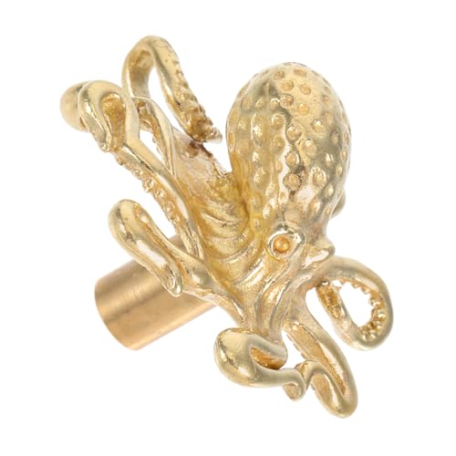 HOLIDYOYO Vintage Messing Möbelgriff Nautische Schubladenknöpfe Oktopusförmige Türgriffe Design Für Kommode Kleiderschrank Wohnzimmer Schlafzimmer HOLIDYOYO Vintage Messing Möbelgriff Nautische Schubladenknöpfe Oktopusförmige Türgriffe Design Für Kommode Kleiderschrank Wohnzimmer Schlafzimmer von HOLIDYOYO