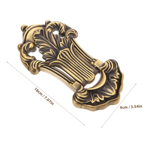 HOLIDYOYO Vintage Möbelgriff aus Zinklegierung Antik Geschnitzt Vielseitig als Schrank Türgriff für Villen und Möbel Rostbeständig Einfach zu Montieren Europäisches Design HOLIDYOYO Vintage Möbelgriff aus Zinklegierung Antik Geschnitzt Vielseitig als Schrank Türgriff für Villen und Möbel Rostbeständig Einfach zu Montieren Europäisches Design von HOLIDYOYO