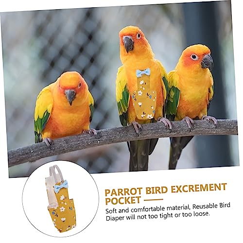 HOLIDYOYO Vogelwindel Fluganzug aus Baumwolle für Papageien Nymphensittiche und Ziervögel Waschbar Wiederverwendbar Bequem Mittlere Farblich Attraktiv für Kleine bis Mittelgroße Vögel HOLIDYOYO Vogelwindel Fluganzug aus Baumwolle für Papageien Nymphensittiche und Ziervögel Waschbar Wiederverwendbar Bequem Mittlere Farblich Attraktiv für Kleine bis Mittelgroße Vögel von HOLIDYOYO
