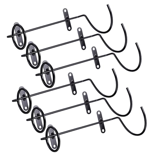 HOLIDYOYO Wand Weinregal 6 Stück Aus Metall Schwarz Rotweinflaschenhalter Dekoratives Weinregal Für Flaschenaufbewahrung Stilvolle Wandmontage Für Weinkeller Und Bar HOLIDYOYO Wand Weinregal 6 Stück Aus Metall Schwarz Rotweinflaschenhalter Dekoratives Weinregal Für Flaschenaufbewahrung Stilvolle Wandmontage Für Weinkeller Und Bar von HOLIDYOYO
