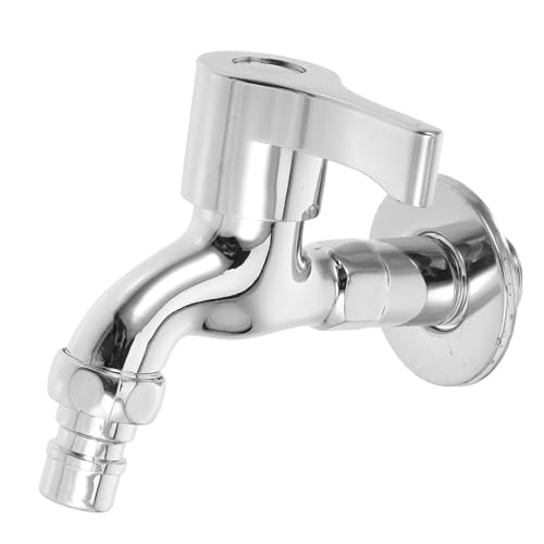 HOLIDYOYO Wandmontierter Kaltwasserhahn aus Extrastarkem Material Verlängert für Einfache Bedienung Geeignet für Waschmaschine und Vielseitigen Haushaltsgebrauch Robust und Langlebig HOLIDYOYO Wandmontierter Kaltwasserhahn aus Extrastarkem Material Verlängert für Einfache Bedienung Geeignet für Waschmaschine und Vielseitigen Haushaltsgebrauch Robust und Langlebig von HOLIDYOYO