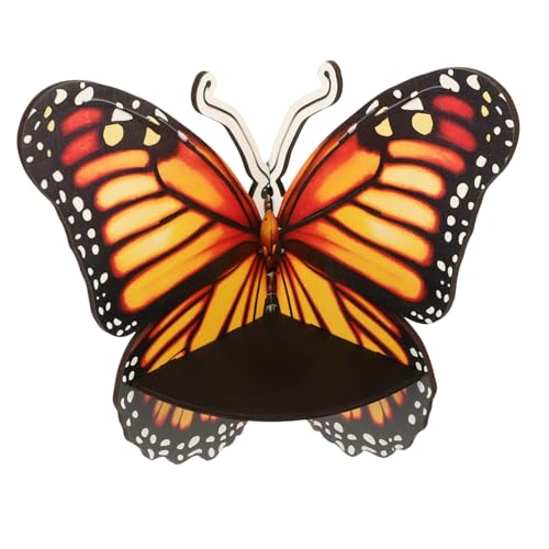 HOLIDYOYO Eckregal Schmetterlingsform Wandablage Für Kerzen Und Pflanzen Dekoratives Wandregal Für Wohnzimmer Küche Schlafzimmer Und Mehr von HOLIDYOYO