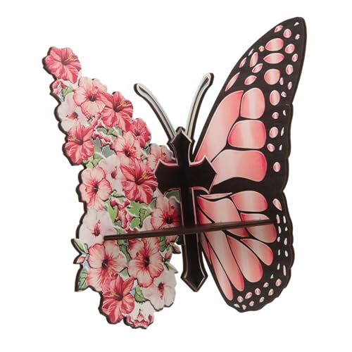 HOLIDYOYO Butterfly Wandregal Schwebendes Eckregal Für Pflanzen Und Dekoration Vielseitiges Wandregal Für Und Schlafzimmer Design Für Langlebige Nutzung von HOLIDYOYO
