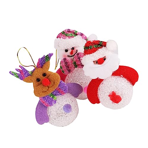 HOLIDYOYO Weihnachtsanhänger Puppe Weihnachtsdekorationen Baum Weihnachtsschmuck Hängende Verzierung Eva von HOLIDYOYO