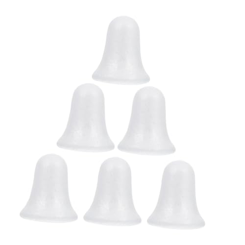 HOLIDYOYO 6stücke Schaumstoff-Jingle Bells Für Weihnachtsbaum-Dekoration Glocken Aus Höhe Leicht Langlebig Für Kreative Bastelprojekte Einzigartiger Weihnachtszauber von HOLIDYOYO
