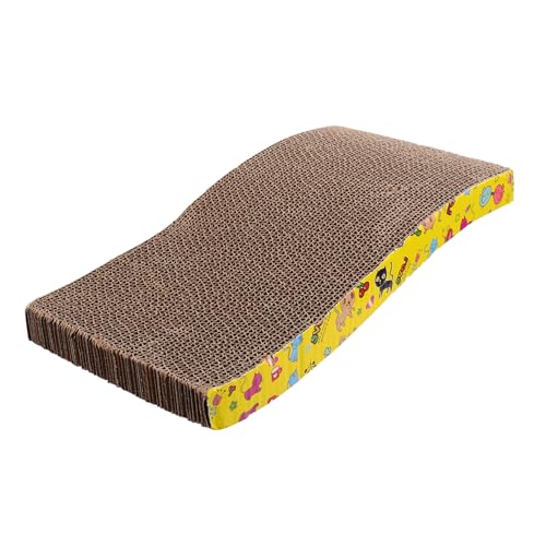 HOLIDYOYO Wellstrukturierte Katzen Kratzmatte aus Robustem Wellpappe Kratzfestes für Kätzchen Fördert Krallenpflege Muskeltonus und Stressabbau Vielseitig als Kratzbrett und Zufällige Farbe HOLIDYOYO Wellstrukturierte Katzen Kratzmatte aus Robustem Wellpappe Kratzfestes für Kätzchen Fördert Krallenpflege Muskeltonus und Stressabbau Vielseitig als Kratzbrett und Zufällige Farbe von HOLIDYOYO