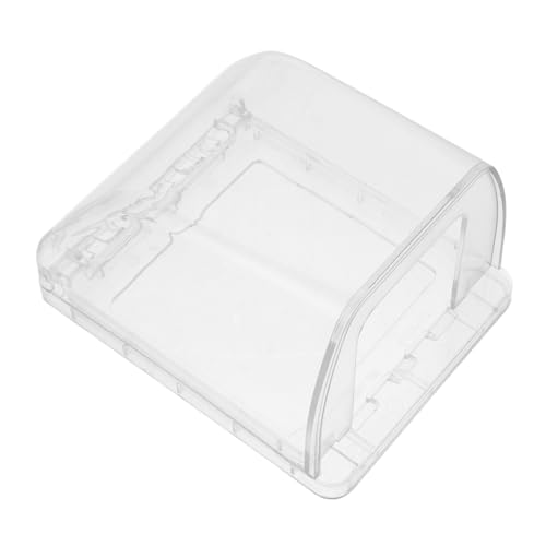 HOLIDYOYO Wetterfeste Steckdosenabdeckung Transparent Schlagfest und Spritzwassergeschützt Schutzbox für Innen und Außenbereich Einfache Installation Geeignet für Badezimmer Wohnzimmer HOLIDYOYO Wetterfeste Steckdosenabdeckung Transparent Schlagfest und Spritzwassergeschützt Schutzbox für Innen und Außenbereich Einfache Installation Geeignet für Badezimmer Wohnzimmer von HOLIDYOYO
