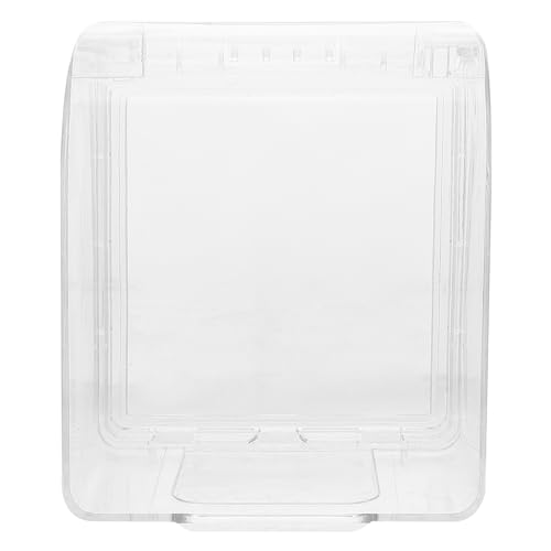 HOLIDYOYO Wetterfeste Steckdosenschutzabdeckung für Außenbereiche Spritzwassergeschützt Transparent für Badezimmer Küchen und Balkone Langlebig und Installieren HOLIDYOYO Wetterfeste Steckdosenschutzabdeckung für Außenbereiche Spritzwassergeschützt Transparent für Badezimmer Küchen und Balkone Langlebig und Installieren von HOLIDYOYO