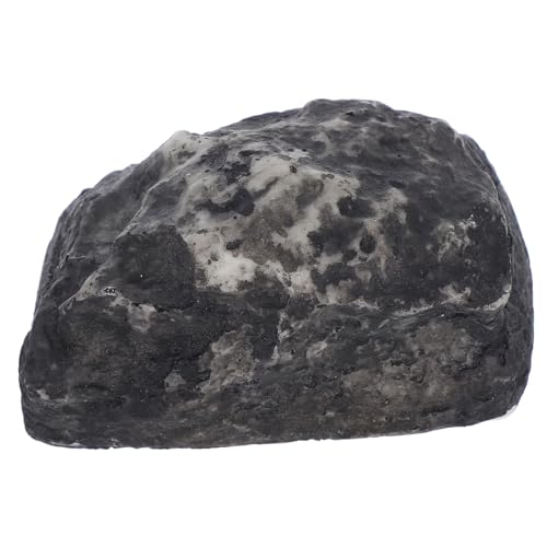 HOLIDYOYO Wetterfestes Schlüsselversteck Steinoptik mit Geheimfach Kunstvoll Gestalteter Outdoor Schlüsselbox Unauffälliger Fake Stein für Garten und Außenbereich Dekoratives von HOLIDYOYO