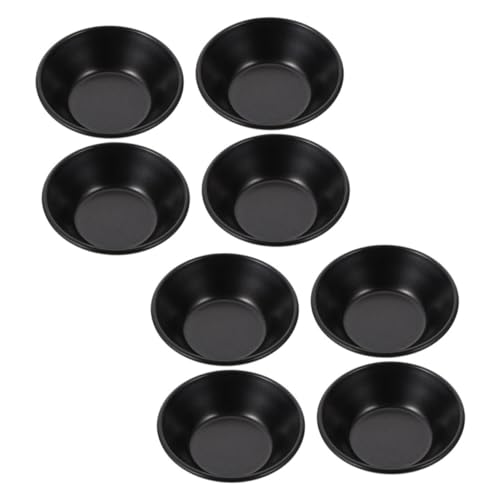HOLIDYOYO -backform 8er Set Tartelett-förmchen Karbonstahl Antihaftbeschichtung von HOLIDYOYO