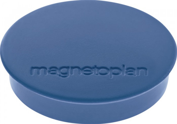 Magnet Basic D.30mm dunkelblau MAGNETOPLAN von HOLTZ OFFICE SUPPORT GmbH