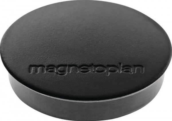 Magnet Basic D.30mm schwarz MAGNETOPLAN von HOLTZ OFFICE SUPPORT GmbH