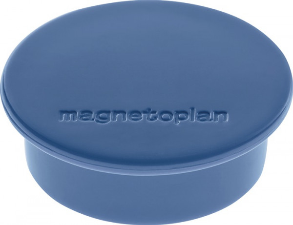 Magnet Premium D.40mm dunkelblau MAGNETOPLAN von HOLTZ OFFICE SUPPORT GmbH