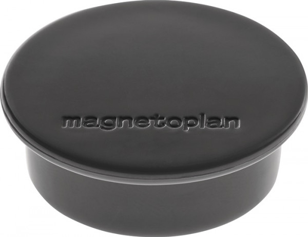 Magnet Premium D.40mm schwarz MAGNETOPLAN von HOLTZ OFFICE SUPPORT GmbH