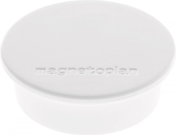 Magnet Premium D.40mm weiß MAGNETOPLAN von HOLTZ OFFICE SUPPORT GmbH