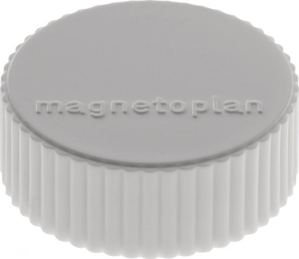 Magnet Super D.34mm grau MAGNETOPLAN von HOLTZ OFFICE SUPPORT GmbH