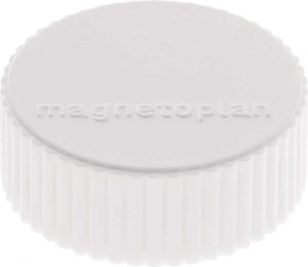 Magnet Super D.34mm weiß MAGNETOPLAN von HOLTZ OFFICE SUPPORT GmbH