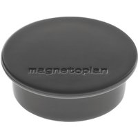 Magnetoplan Magnet Discofix Color, 10 Stück, Haftkraft ca. 2,2 kg, schwarz von HOLTZ