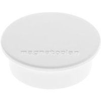 Magnetoplan Magnet Discofix Color, 10 Stück, Haftkraft ca. 2,2 kg, weiß von HOLTZ