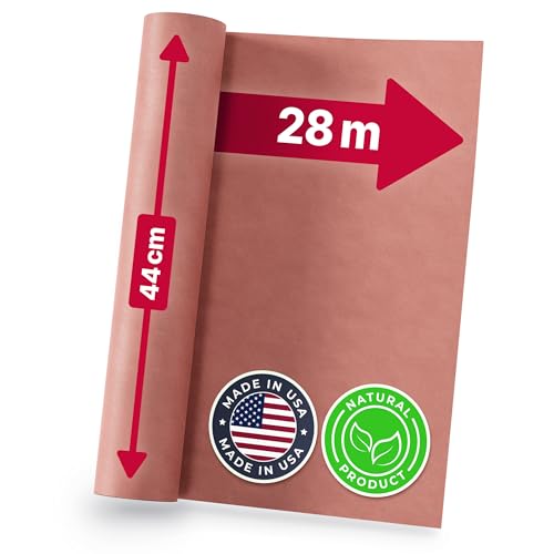 HOLY SMOKE® USA Butcher Paper 44 cm x 28 m Rolle - Metzgerpapier zum Grillen für saftiges Fleisch durch Low & Slow BBQ - Made in USA von HOLY SMOKE