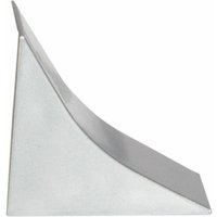 Endstück passend zu Abschlussleisten Alu Silber pvc Küchenabschlussleiste 23x23 mm - Holzbrink von HOLZBRINK