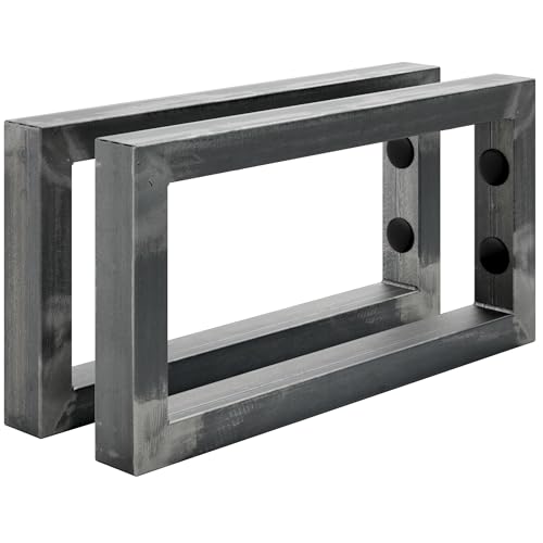 HOLZBRINK 2 Stück Wandkonsole Rohstahl mit Klarlack für Waschtisch, 300x150 mm, Design und stabil Waschtischhalterung, Handtuchhalter HOLZBRINK 2 Stück Wandkonsole Rohstahl mit Klarlack für Waschtisch, 300x150 mm, Design und stabil Waschtischhalterung, Handtuchhalter von HOLZBRINK