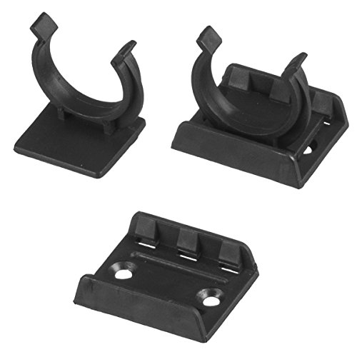 HOLZBRINK Clip Sockelblende Sockelleiste für Einbauküche HBK 100mm SCHWARZ - HBK10 von HOLZBRINK