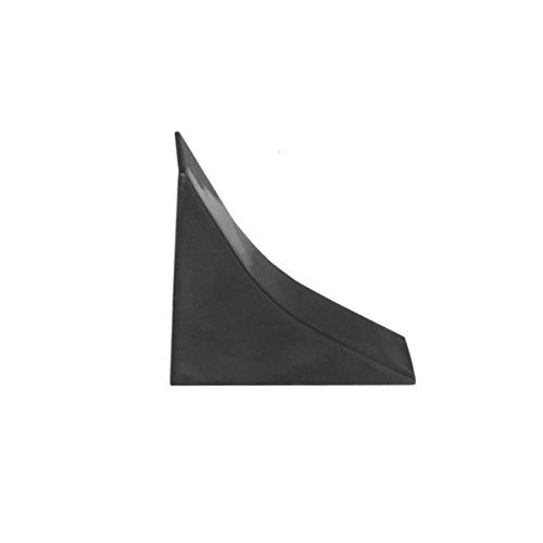 HOLZBRINK Endstück passend zum Dekor Ihrer Abschlussleisten Schwarz PVC Küchenabschlussleiste 23x23 mm von HOLZBRINK