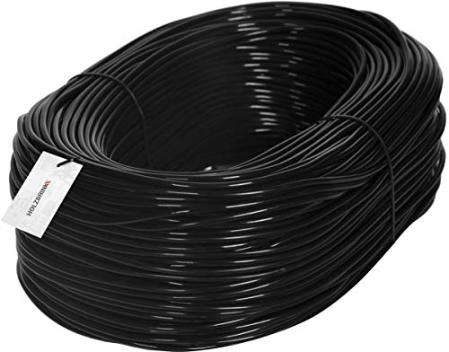 HOLZBRINK PVC Microschlauch Black 3x5 mm für Microsprinkler, Bewässerungssystem, Tröpfchenbewässerung, 50 m von HOLZBRINK