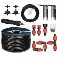Start Set Gewächshaus Bewässerung Bewässerungssystem inkl. 15 m ldpe Verlegerohr 16 mm, 2x Tropfer 4l/h, HTB-10-S-15 - Holzbrink von HOLZBRINK