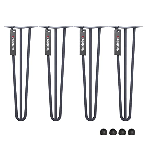 HOLZBRINK - Tischbeine aus Metall | Möbelfüße | Schreibtischbeine | Metallfüße | Perfekt für Zu Hause und Büro | Esstischbeine | HLT-13A-43-7016 HOLZBRINK - Tischbeine aus Metall | Möbelfüße | Schreibtischbeine | Metallfüße | Perfekt für Zu Hause und Büro | Esstischbeine | HLT-13A-43-7016 von HOLZBRINK