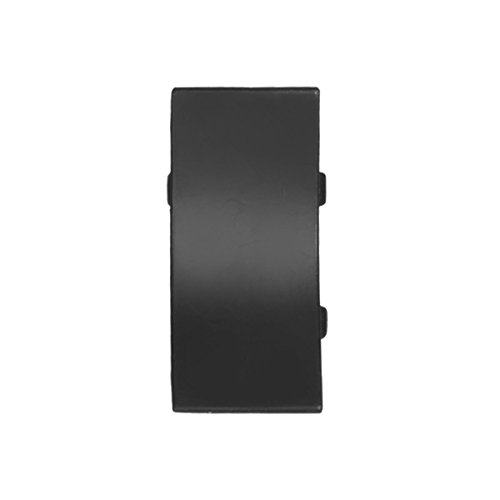 HOLZBRINK Verbinder passend zum Dekor Ihrer Abschlussleisten Schwarz Verbindungsstück PVC Küchenabschlussleiste 23x23 mm von HOLZBRINK