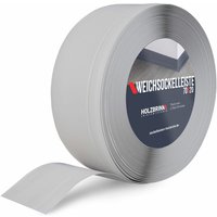 Holzbrink - Weichsockelleiste Grau Knickleiste ohne Klebestreifen, Material: pvc, 70x20mm, 15 Meter - Grau von HOLZBRINK