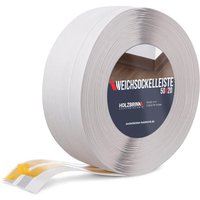 Holzbrink - Weichsockelleiste selbstklebend birke Knickleiste, 50x20mm, 20 Meter - Birke von HOLZBRINK