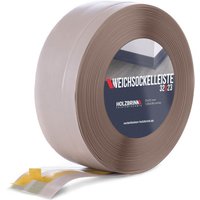 Weichsockelleiste selbstklebend cappuccino Knickleiste, 32x23mm, 10 Meter - Cappuccino - Holzbrink von HOLZBRINK