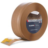 Weichsockelleiste selbstklebend Eiche hell Knickleiste, 50x20mm, 5 Meter - Eiche - Holzbrink von HOLZBRINK