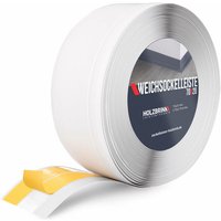 Holzbrink - Weichsockelleiste selbstklebend pvc 70x20mm, 5 m Winkelleiste selbstklebend für Kantenschutz Sockelleiste Ecken pvc Farbe: Weiß von HOLZBRINK
