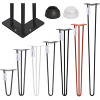 Holzbrink - Haarnadel Tischbein 12 mm, 3-Stange Bein, Hairpin Leg aus Stahl, 100 cm, Anthrazitgrau, 1 Stück, HLT-13A-100-7016 Holzbrink - Haarnadel Tischbein 12 mm, 3-Stange Bein, Hairpin Leg aus Stahl, 100 cm, Anthrazitgrau, 1 Stück, HLT-13A-100-7016 von HOLZBRINK