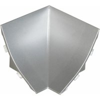 Innenecke passend zu Abschlussleisten Alu Silber, Innenkante pvc Küchenabschlussleiste 23x23 mm - Holzbrink von HOLZBRINK