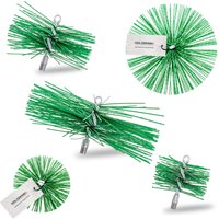 Kaminbesen für Schornsteinreinigung Ofenrohrbürste 250 mm Schornsteinbesen aus Kunststoff M12, 1 Stück - Holzbrink von HOLZBRINK