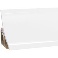 Küchenabschlussleiste Weiß Küchenleiste pvc Wandabschlussleiste Arbeitsplatten 23x23 mm 150 cm - Holzbrink von HOLZBRINK