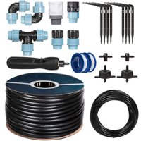 Start Set Gewächshaus Bewässerung Bewässerungssystem inkl. 15 m ldpe Verlegerohr 20 mm, 2x Tropfer 4l/h, HTB-09-S-15 - Holzbrink von HOLZBRINK