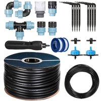 Start Set Gewächshaus Bewässerung Bewässerungssystem inkl. 15 m ldpe Verlegerohr 20 mm, 2x Tropfer 8l/h, HTB-09-B-15 - Holzbrink von HOLZBRINK