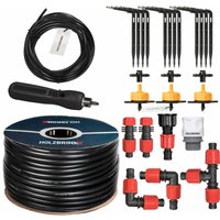 Start Set Gewächshaus Bewässerung Bewässerungssystem inkl. 20 m ldpe Verlegerohr 16 mm, 3x Tropfer 2l/h, HTB-10-G-20 - Holzbrink von HOLZBRINK