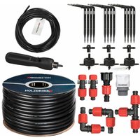 Start Set Gewächshaus Bewässerung Bewässerungssystem inkl. 20 m ldpe Verlegerohr 16 mm, 3x Tropfer 4l/h, HTB-10-S-20 - Holzbrink von HOLZBRINK