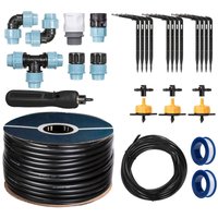 Start Set Gewächshaus Bewässerung Bewässerungssystem inkl. 20 m ldpe Verlegerohr 20 mm, 3x Tropfer 2l/h, HTB-09-G-20 - Holzbrink von HOLZBRINK