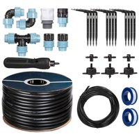 Start Set Gewächshaus Bewässerung Bewässerungssystem inkl. 20 m ldpe Verlegerohr 20 mm, 3x Tropfer 4l/h, HTB-09-S-20 - Holzbrink von HOLZBRINK