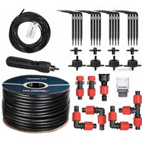 Start Set Gewächshaus Bewässerung Bewässerungssystem inkl. 30 m ldpe Verlegerohr 16 mm, 4x Tropfer 4l/h, HTB-10-S-30 - Holzbrink von HOLZBRINK